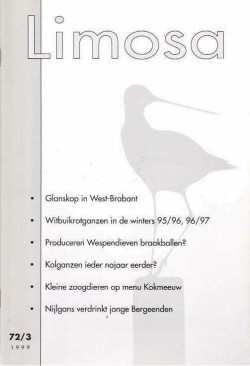 Limosa 72.3 jaargang 1999